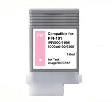 PFI-101 Photo Magenta Ink Cartridge Tank Fit Canon IPF 5000 6000s 5100 6100 6200