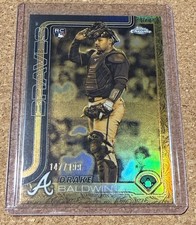 2025 Topps Gilded ⚾️ Drake Baldwin Cast In Gold Rare Rookie /199 Braves RC SP 🔥