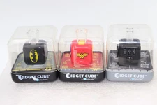 Zuru 2 DC Super Heroes &1 Lock Fidget Cube Lot of 3