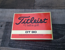 Titleist DT 90 Dozen Case Golf Balls Chriswell Performance Cars White DT90