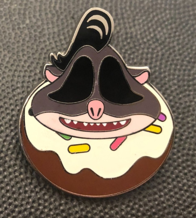 Disney pin 131294 Mr Big Zootopia Emoji donut doughnut sprinkles food treat
