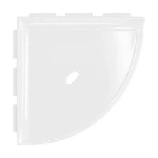 8" Corner Shower Shelf - Lugged for New Construction, Shower Organizer for Ti...