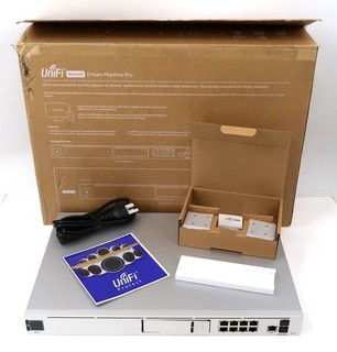 NOB Ubiquiti UniFi Network Dream Machine Pro Powers On