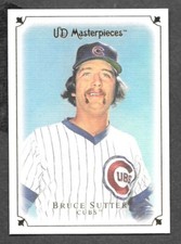 2007 UD Masterpiece 60 Bruce Sutter NRMT