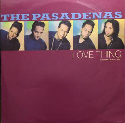 Vinyl Maxi The Pasadenas Love Thing (Inspirational Mix) 12'', Pos 1990 Breaks, Ja