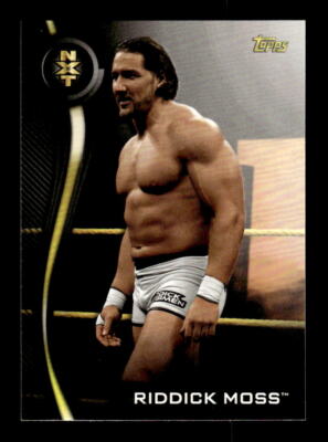 2019 Topps WWE NXT Roster #38 Riddick Moss