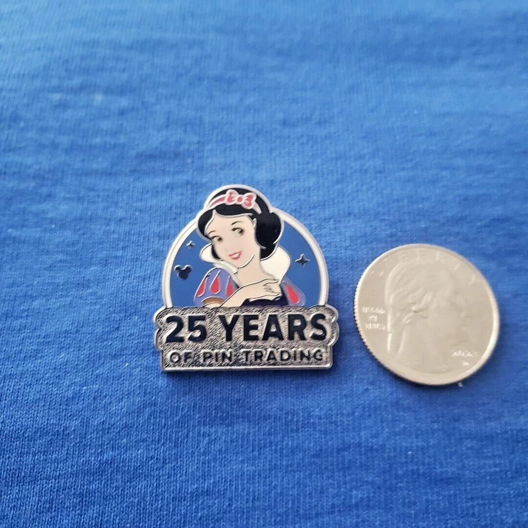 Disney Pin Snow White 25 Years Trade Disneyland Hidden Mickey Disney 2025