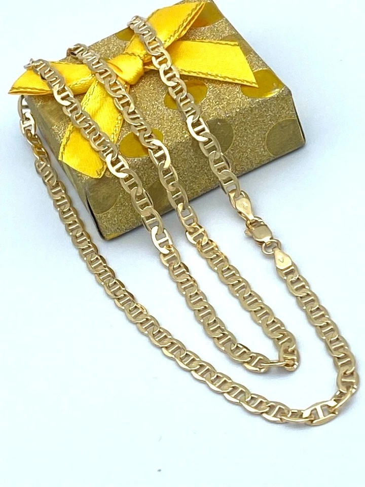 60 cm Halskette 750 Gelbgold 18 KT Gold Kette *11,5g* Herrenkette👍EDEL - Bild 2 von 4