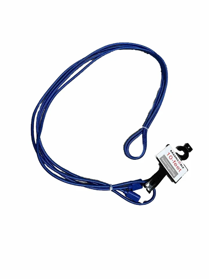 3x BASAN CORD MICRO USB FAST CHARGING CABLE SYNC ANDROID CELL PHONE 10FT (3m)Ea. - Image 3 of 4