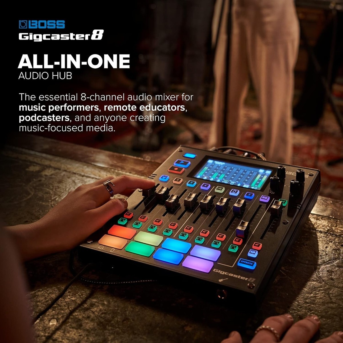 BOSS ( ボス )Gigcaster 8 GCS-8 Amazon.com: Boss - Gigcaster 8 (GCS-8) Audio Streaming
