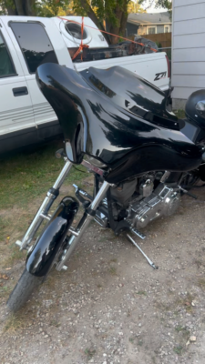 Harley Davidson Softail Deuce Batwing Fairing 6x9 | eBay