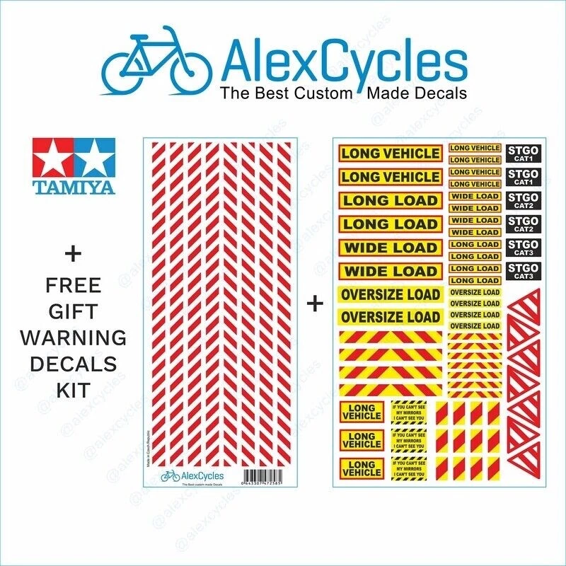 56302 56319 Tamiya 14th Scale CORONA EXTRA Beer Reefer Box Trailer Decals Set - Image 3 of 3