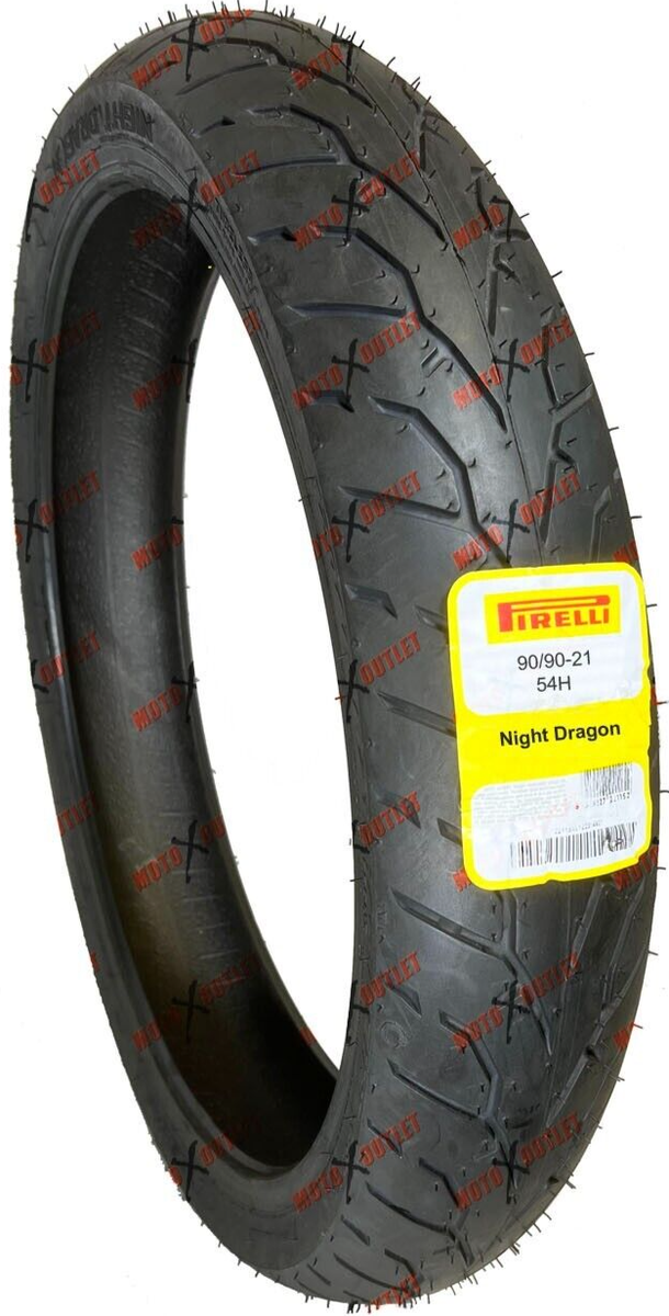 P*Q様 Calamaretti Nuova GONCTS-962MH-LD Pirelli Night Dragon 90/90-21 Front Tire Motorcycle Cruiser 90