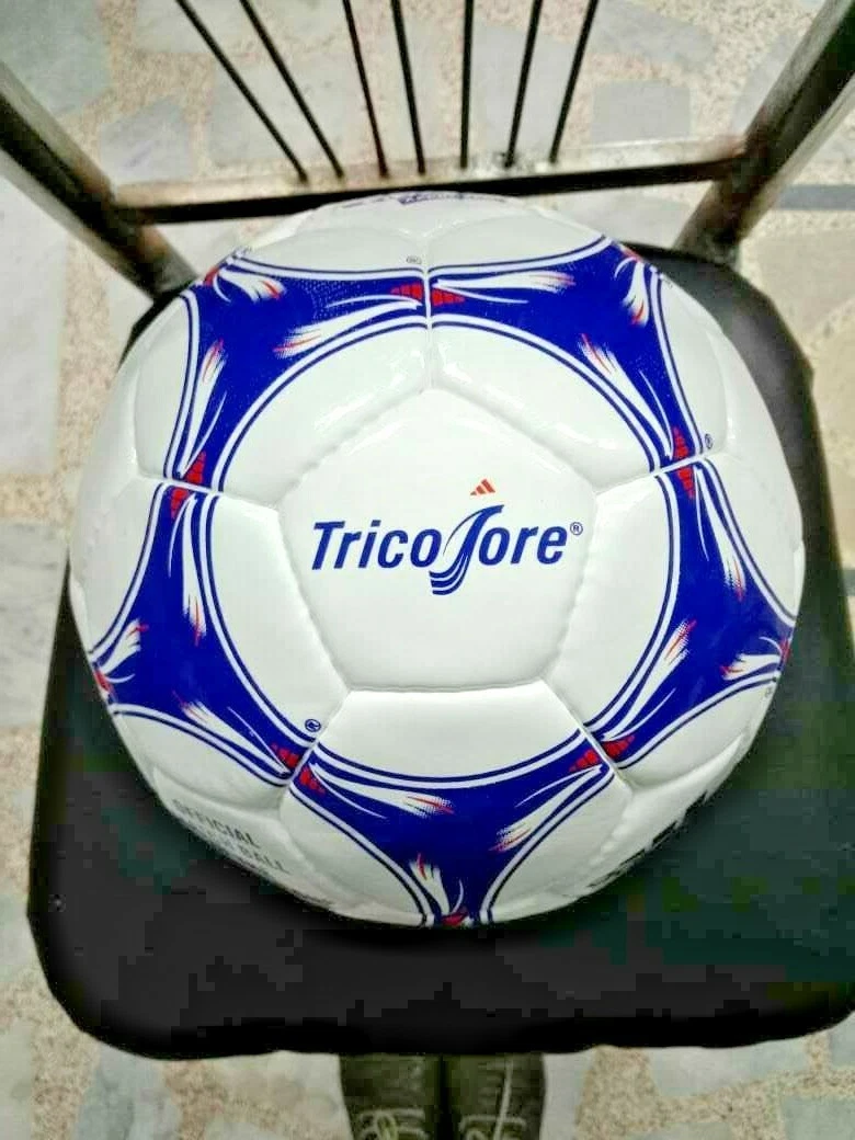 Adidas Tricolore Equipment Soccer Ball - FIFA World Cup 1998 Match Ball  Size 5