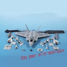 1/72 HOBBYMASTER F-22A Raptor 09-4185 1st OG Langley AFB Alloy Airplane Model