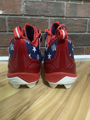 NEW Under Armour Nitro NEVER FORGET Football Cleats 1290962-402 Men's SZ 15 - Picture 6 of 9