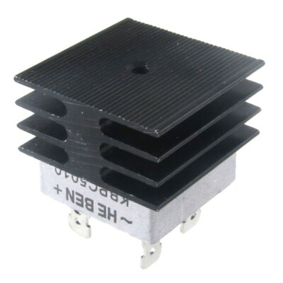 50A 1000V metal housing bridge rectifier with cooling body I6G92077-
