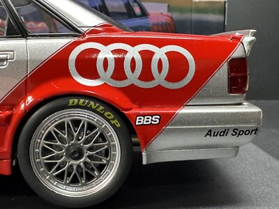 Audi V8 Quattro #1 DTM 1992 Frank Biela 1/18 Scale Diecast Car by