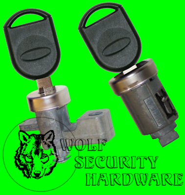 Ignition Lock Cylinder Ford Ranger B-Series Ignition Switch & Door Lock Set (2001-2011) With 2 PATS Keys Key Blanks For Mazda 2 - Foto 6