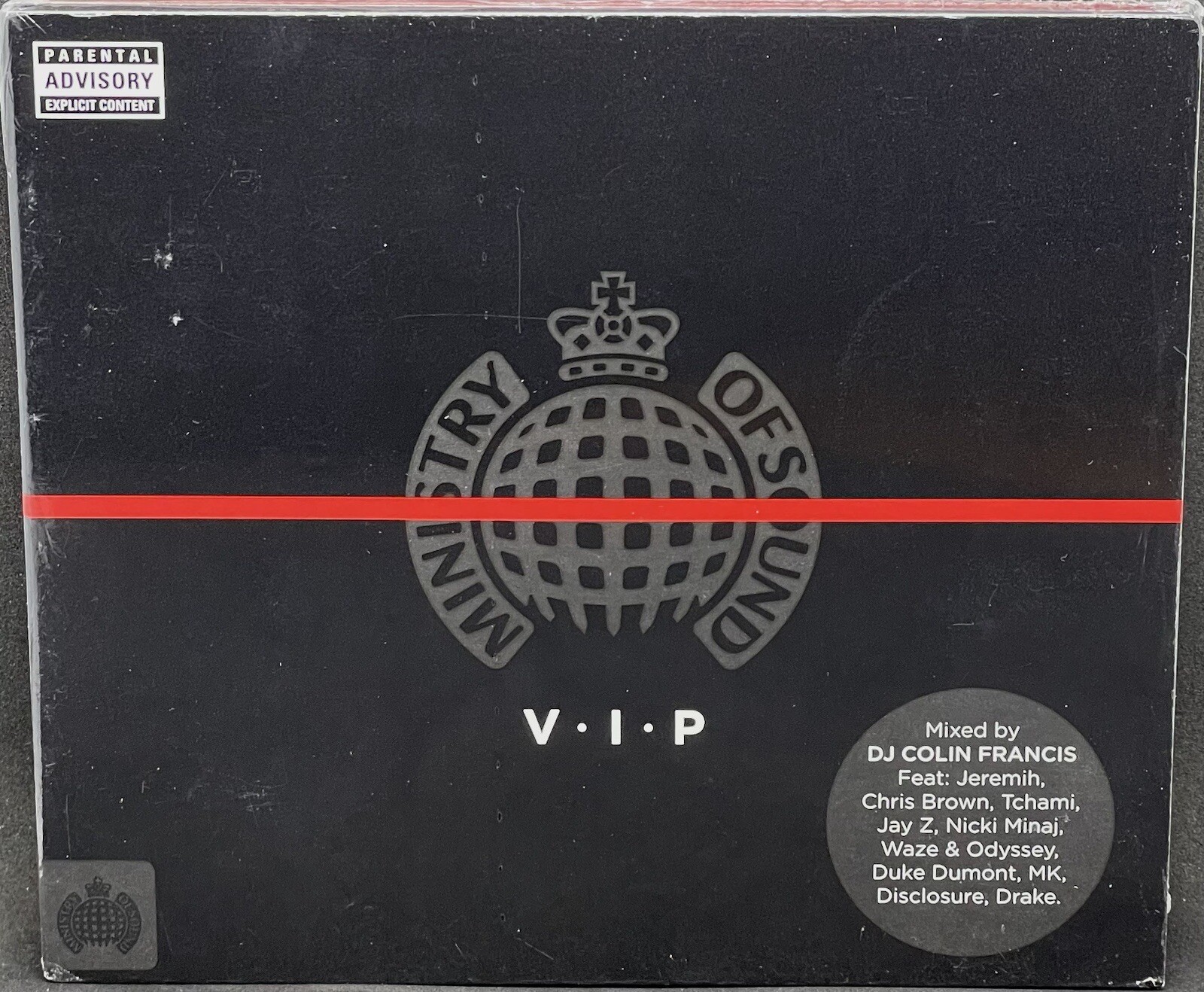 MINISTRY OF SOUND - V.I.P, VARIOUS ARTISTS, DOUBLE CD ALBUM, (2015), NEW/SEALED.