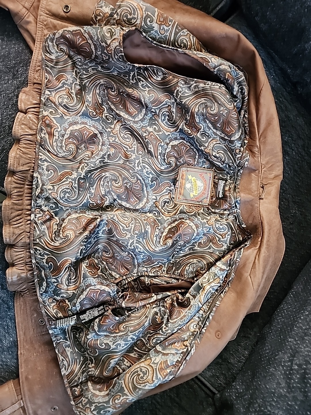 Vintage Thinsulate 100% leather jacket Classic Lo… - image 18