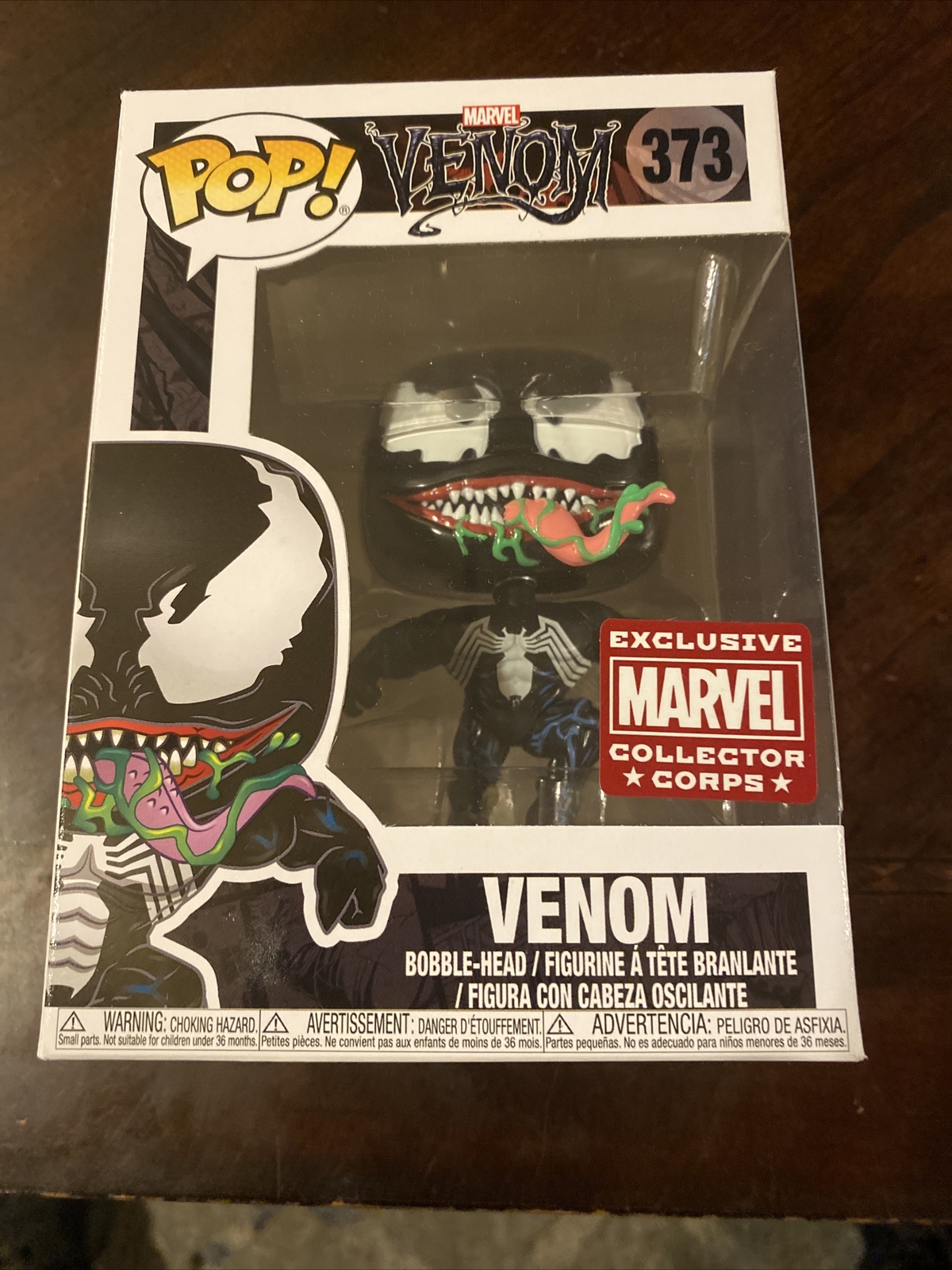 Funko Pop Marvel Collectors Crops Venom Vinyl Figure - 33776
