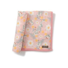 NWT Baby Matilda Jane Just Imagine Pink Floral Mai Swaddle 44" x 44  New