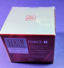 Yves Rocher Serum Vegetal Intensive Care Cream 0.5 FL Sealed NIB Eyes & Lips NOS