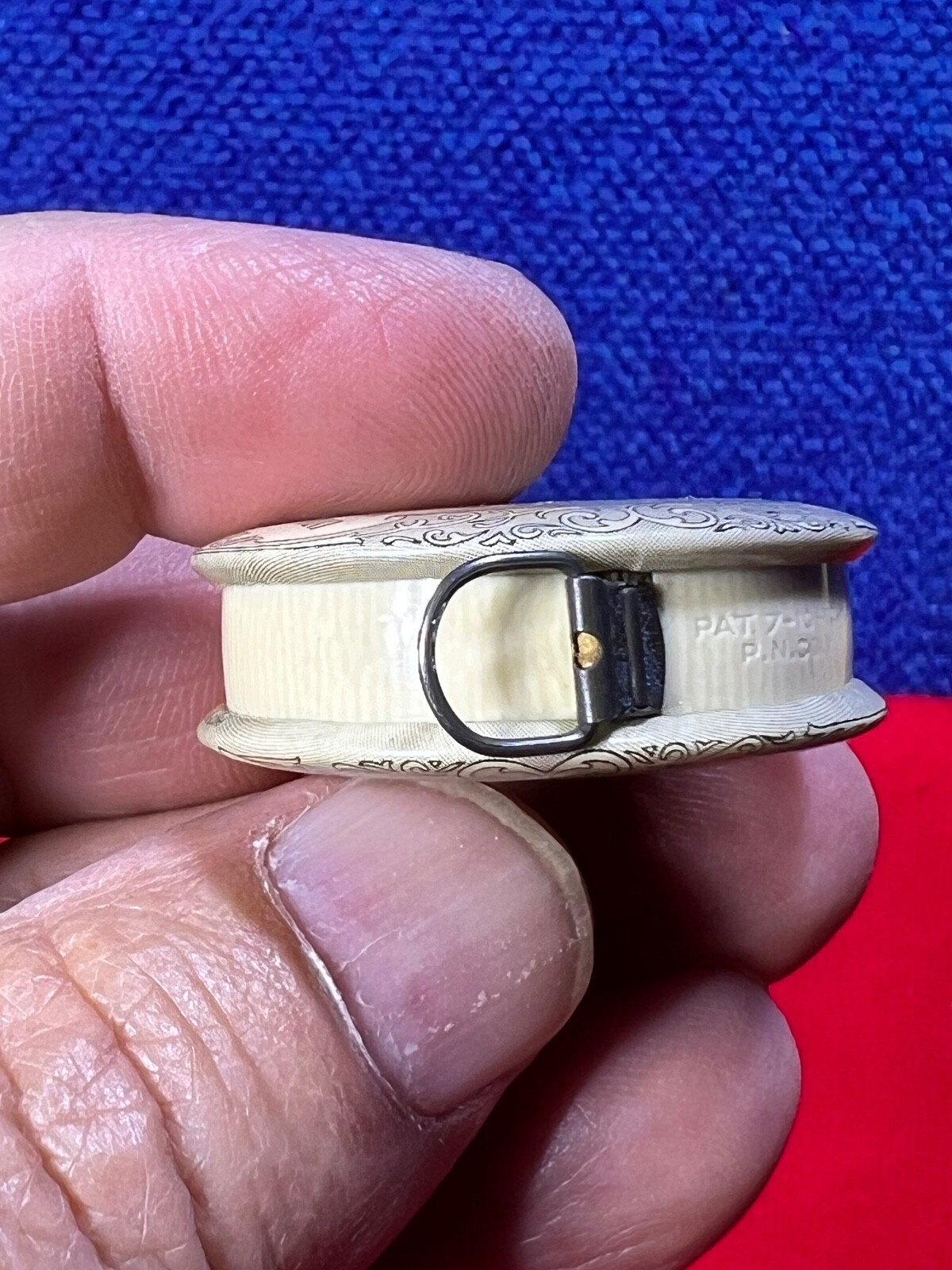 Antique Advertising Sewing Tape Measure AA168. **LYDA E PINKHAM'S