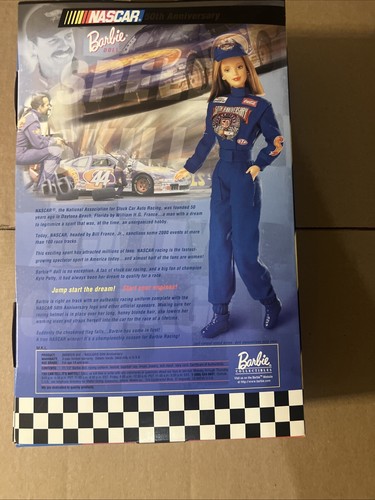 Barbie 50th Anniversary of NASCAR Collector Edition NRFB Special Edition 20442 - Picture 7 of 9