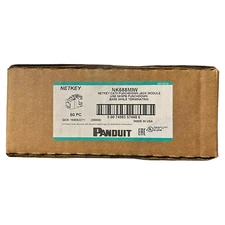 PANDUIT NetKey 6 modular modules, NK688MIW - (50 pieces) free shipping