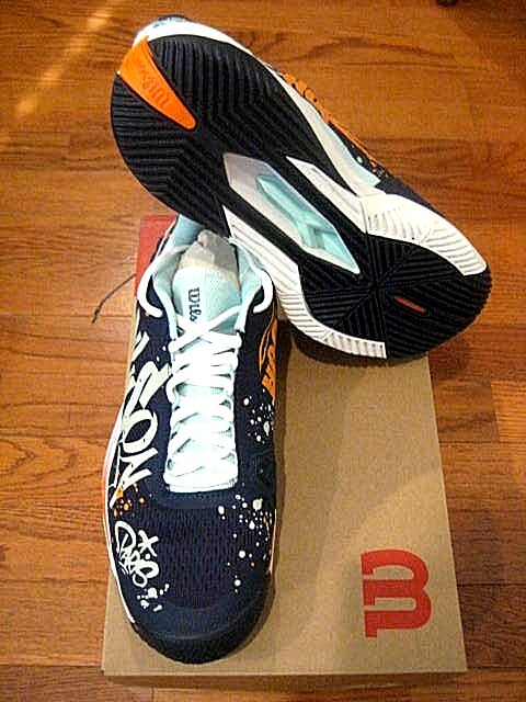 Wilson Mens Rush Pro 4.0 Paris Hope Tennis Shoes - WRS329780 Wilson Mens Rush Pro 4.0 Paris Hope Tennis Shoes - WRS329780