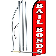 Bail Bonds Complete Swooper Flag Bundle