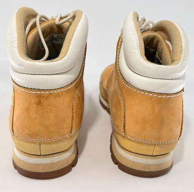 Timberland Euro Dub Ankle Leather Lace Up Boots 85112 Men‎ Size 12M Tan White Timberland men euro dub - Gem main image 2
