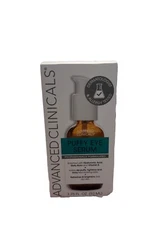 Advanced Clinicals Puffy Eye Serum 1.75 Fl Oz (52mL) Puffy Eye Serum