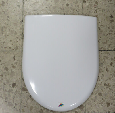 Vigour Clivia WC Sitz Toilette weiss Edelstahlschaniere Absenkautomatik Take Off
