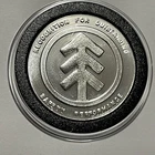 Boise Cascade Idaho TQ Rare Collect Coin 1 Troy Oz .999 Fine Silver Round Medal