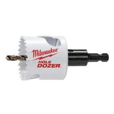 Milwaukee 49-56-9667 2 in. Dozer Bi-Metal Hole Saw w/ 3/8 in. Arbor