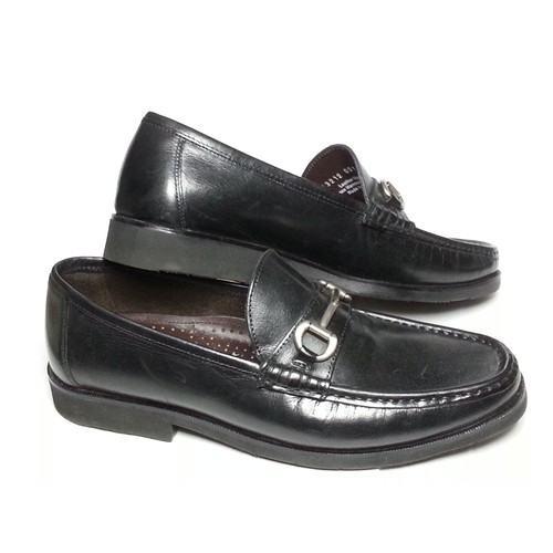Florsheim Men Penny Loafers Shoes Leather Black Size 8.5 Lightweight - Picture 11 of 19