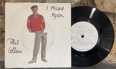 Phil Collins - I Missed Again - 7'' Vinyl Single 1981 Virgin Records VS 402