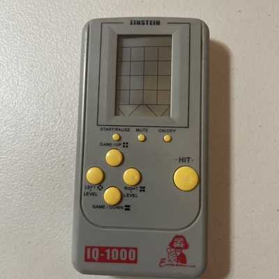 Vintage Einstein IQ 1000 Hand Held Video Game Box Working