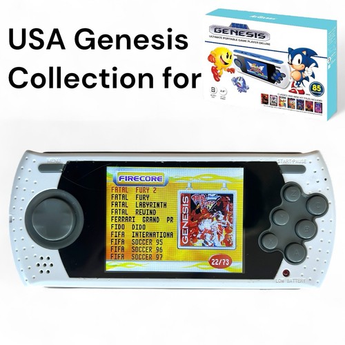 Sega Genesis Ultimate Portable 2GB SD Card w/ USA Game Library + Cover Art Menu - Picture 10 of 24