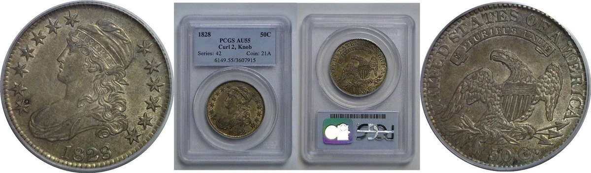 1828 Year US Early Half Dollar Coins (1794-1839) for sale | eBay