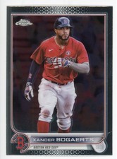 2022 Topps Chrome Sonic Xander Bogaerts Base Card #55