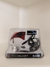 Jonnu Smith Lunar Eclipse Patriots Signed Mini Helmet Beckett COA
