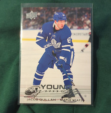 Upper Deck 2025-26 Series 1 Young Guns Jacob Quillan 241 Toronto Maple Leafs