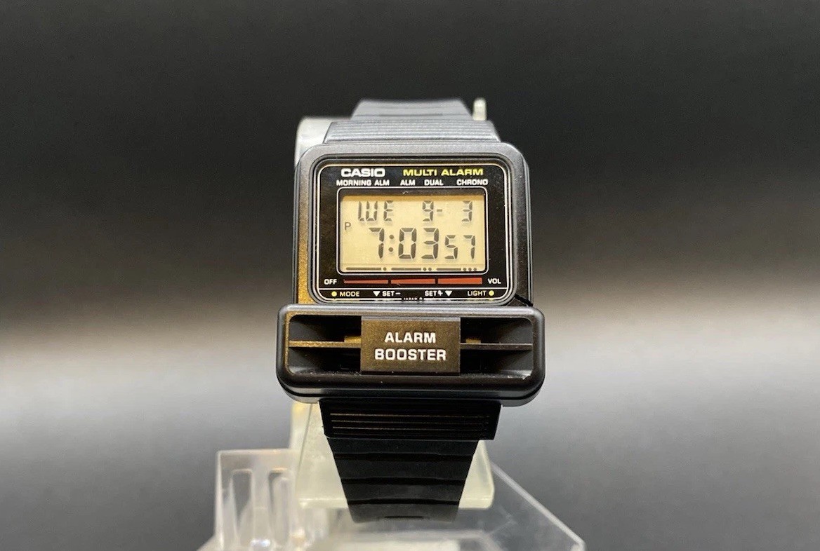Casio Alarm Booster BA 80 1984 Vintage Watch Digital LCD. | eBay