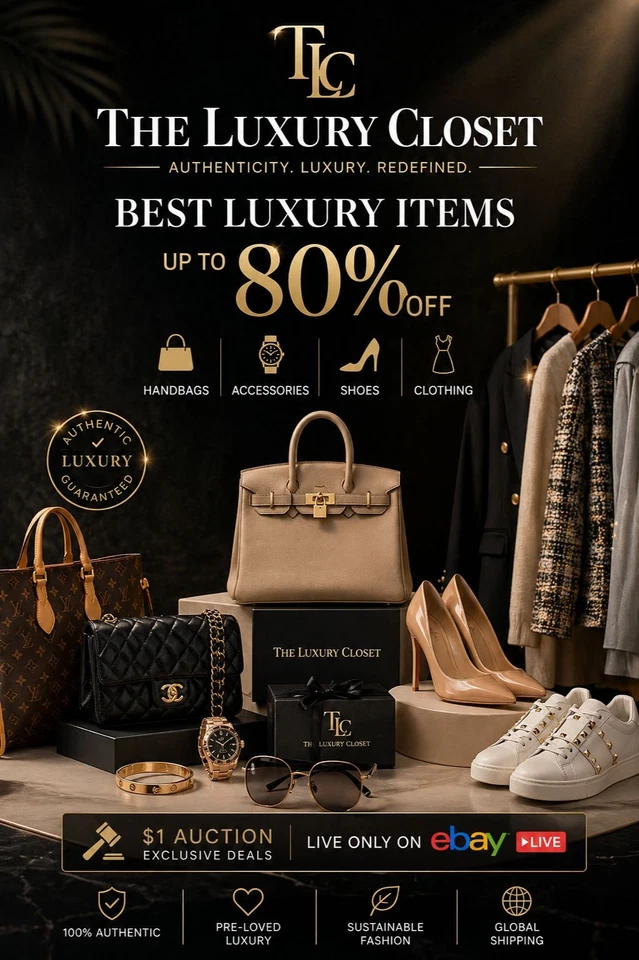 Style Steals: Up to 80% Off | $1 Auction | Apparels, Handbags & Accessories