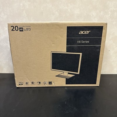 ACER, 20'' V206HQL Abmd 19.5'' V .27 1600x900 60Hz LCD Black