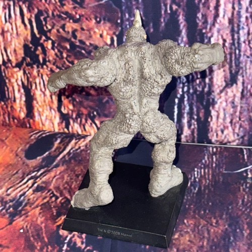 Eaglemoss 2008 Marvel RHINO Die-Cast Statua da Collezione AXN/2951 - Foto 6 di 9